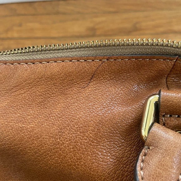 Michael Kors Brown Leather Handbag - Picture 5 of 12